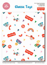Classic Toys – Fisher-Price – 100% Cotton Print Fabric